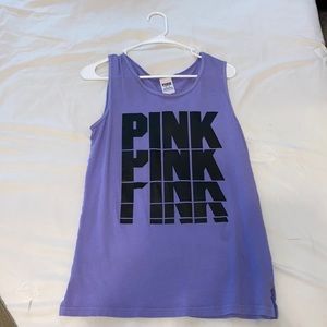 Pink Victoria Secret- Loose Sports Tank.